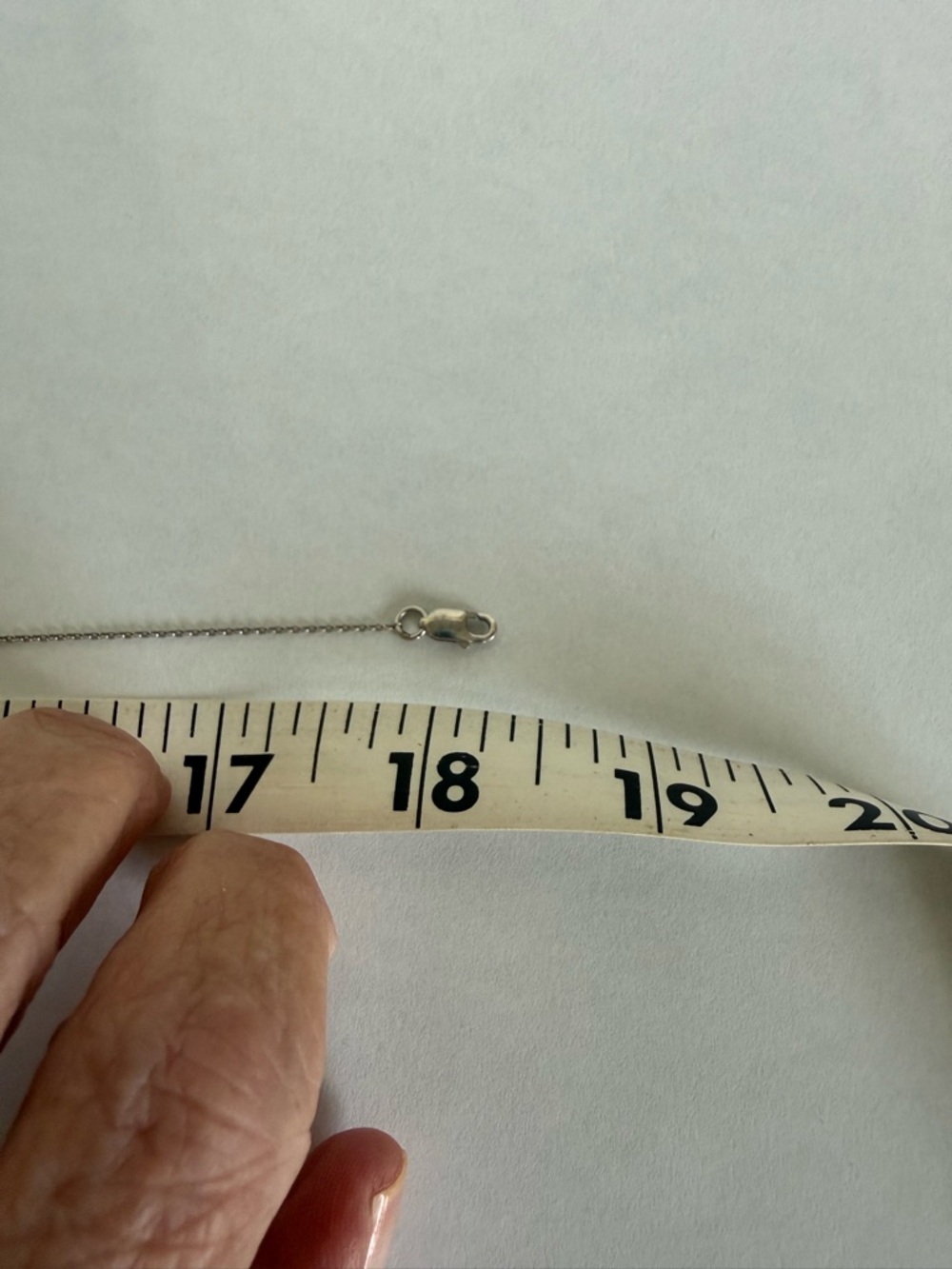 Pear shaped lab diamond 2 ct Necklace - Elegant Sparkle - Picture 5 of 7